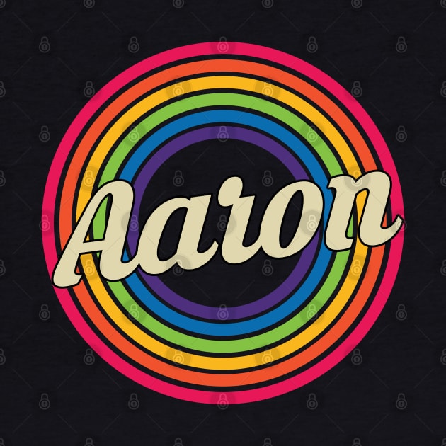 Aaron - Retro Rainbow Style by MaydenArt